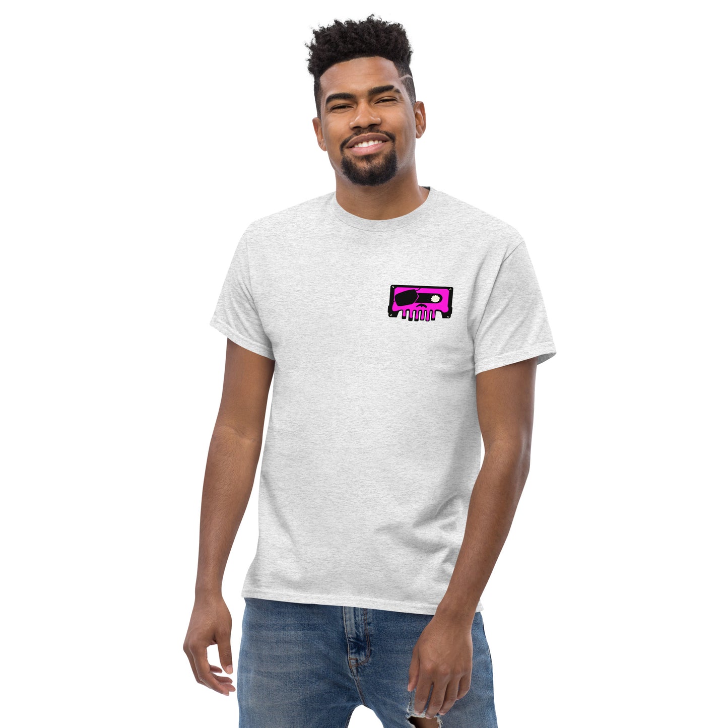 Pirate On Cassette Retro 80/90s Poster Tee