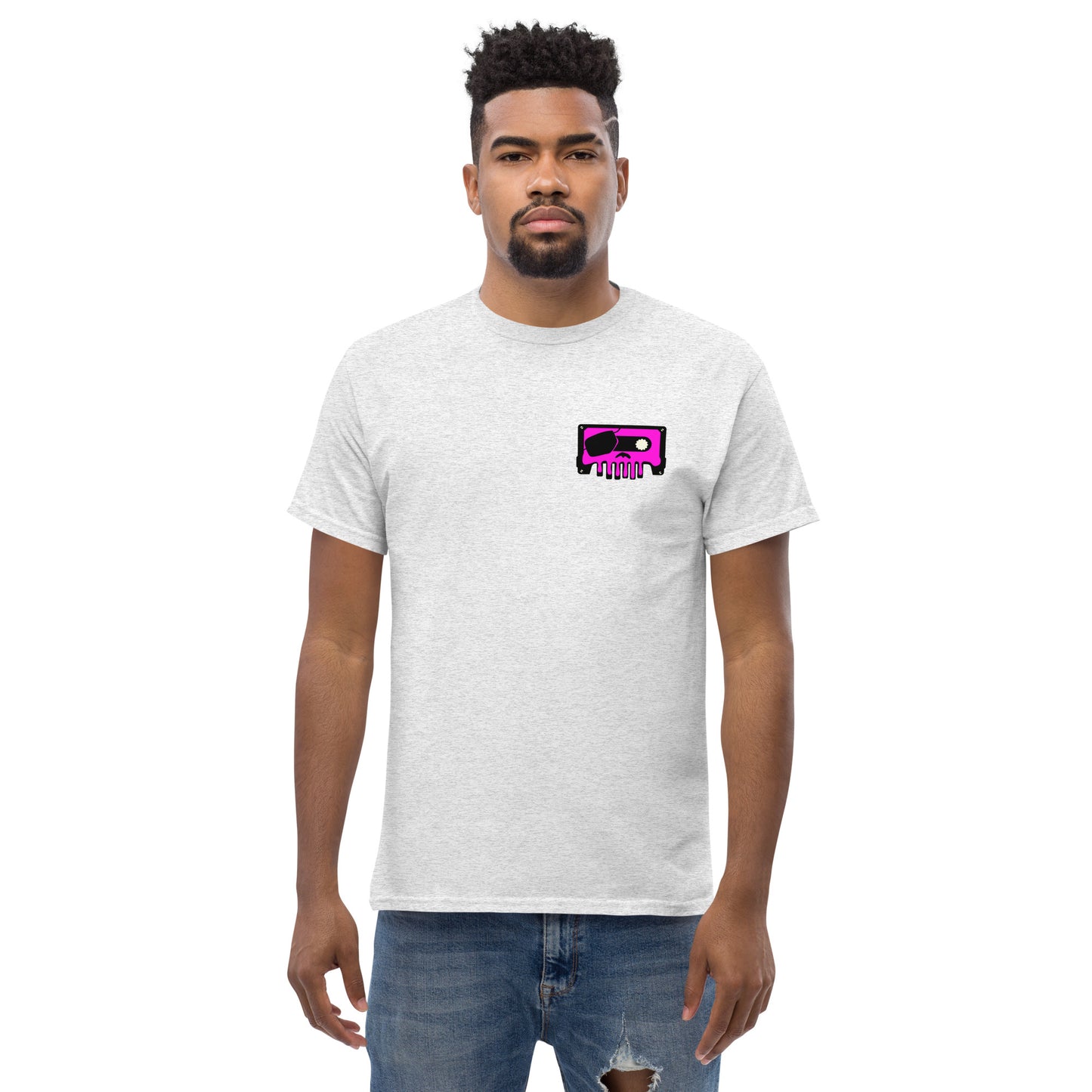Pirate On Cassette Retro 80/90s Poster Tee