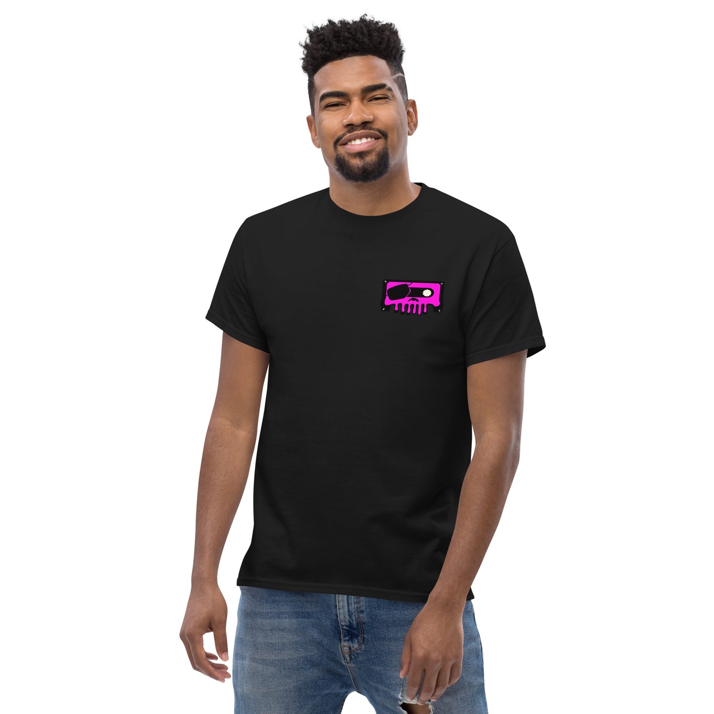 Pirate On Cassette Retro 80/90s Poster Tee