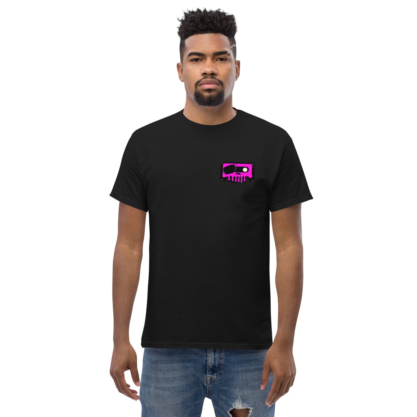 Pirate On Cassette Retro 80/90s Poster Tee