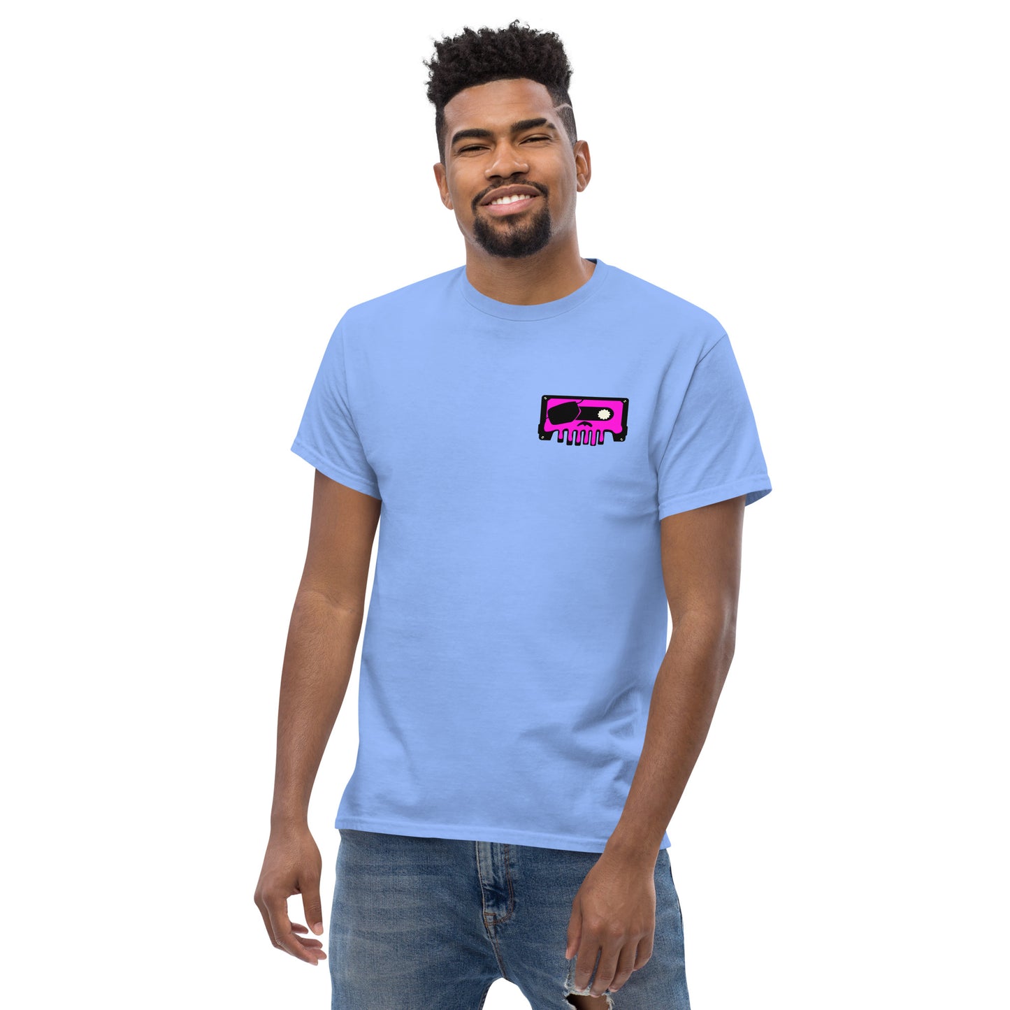 Pirate On Cassette Retro 80/90s Poster Tee