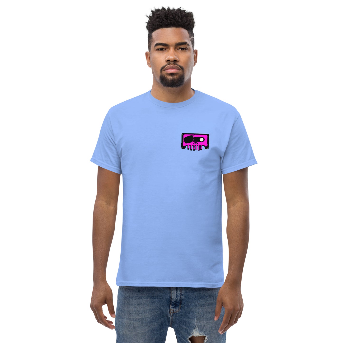 Pirate On Cassette Retro 80/90s Poster Tee