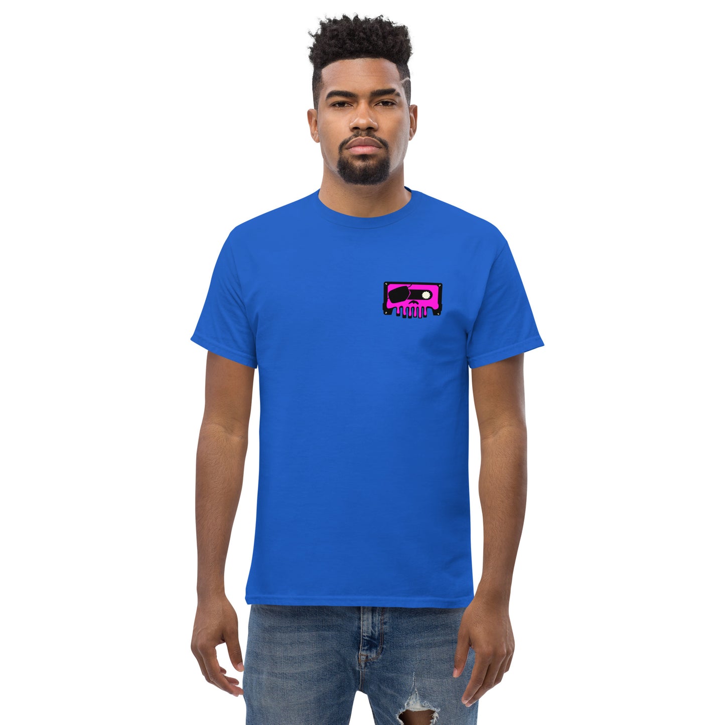 Pirate On Cassette Retro 80/90s Poster Tee