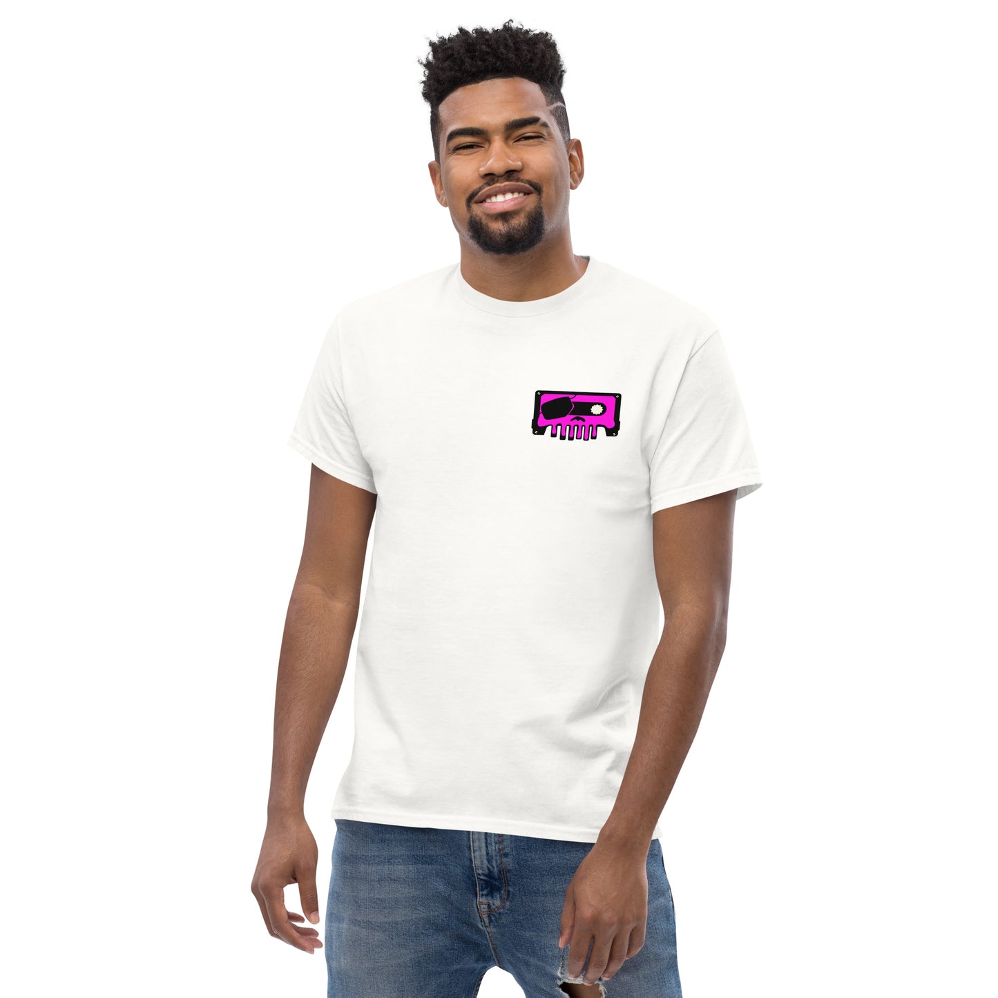 Pirate On Cassette Retro 80/90s Poster Tee