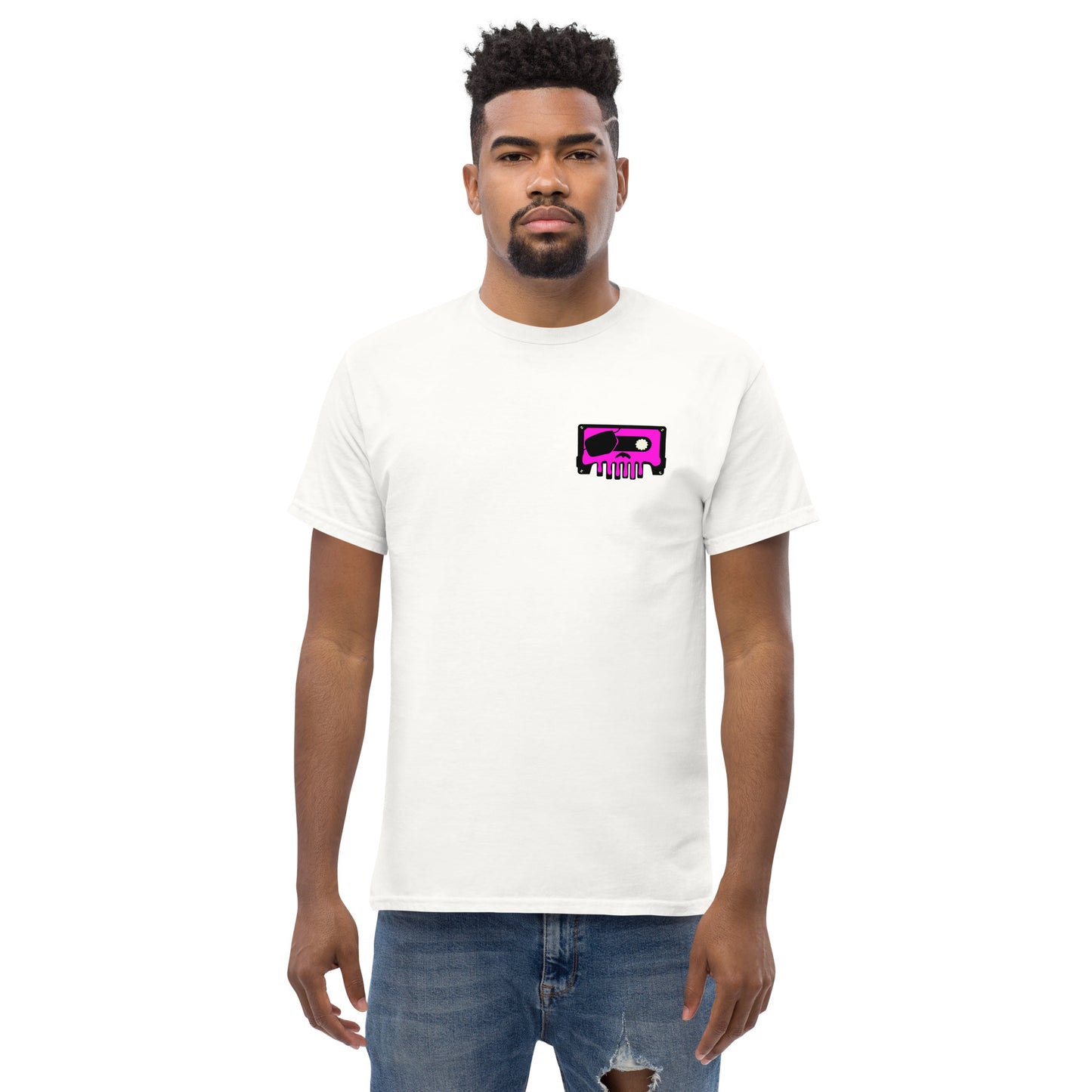 Pirate On Cassette Retro 80/90s Poster Tee